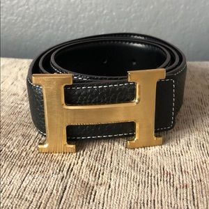 Men Hermès Belt Sz. 32